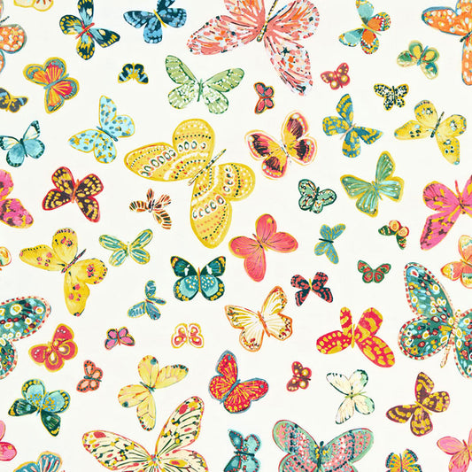 Buy 174900 Butterfly Multi by Schumacher Fabric