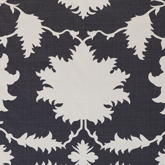 Looking 175035 Garden Of Persia Charcoal by Schumacher Fabric