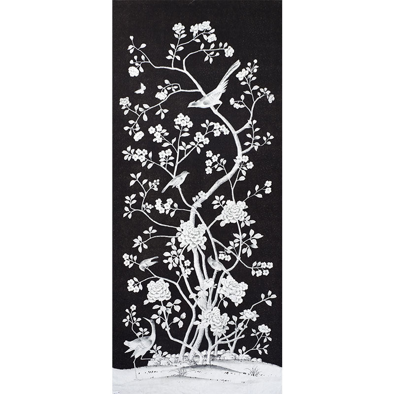 Order 175047 Chinois Palais Noir by Schumacher Fabric