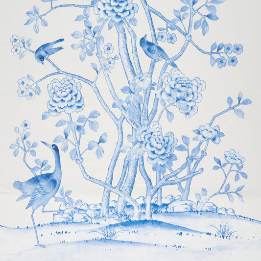Purchase 175049 | Chinois Palais, Porcelain - Schumacher Fabric
