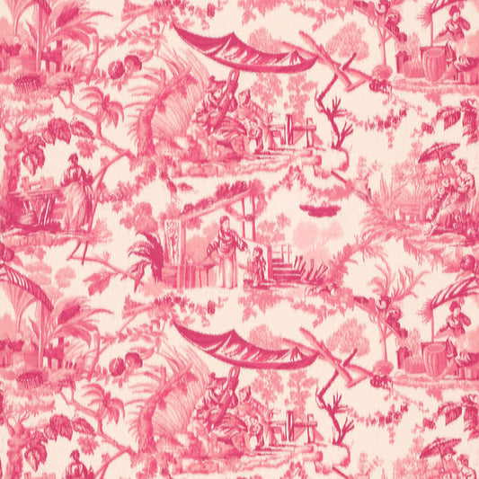 Buy 175100 Pavillon Chinois Peony by Schumacher Fabric