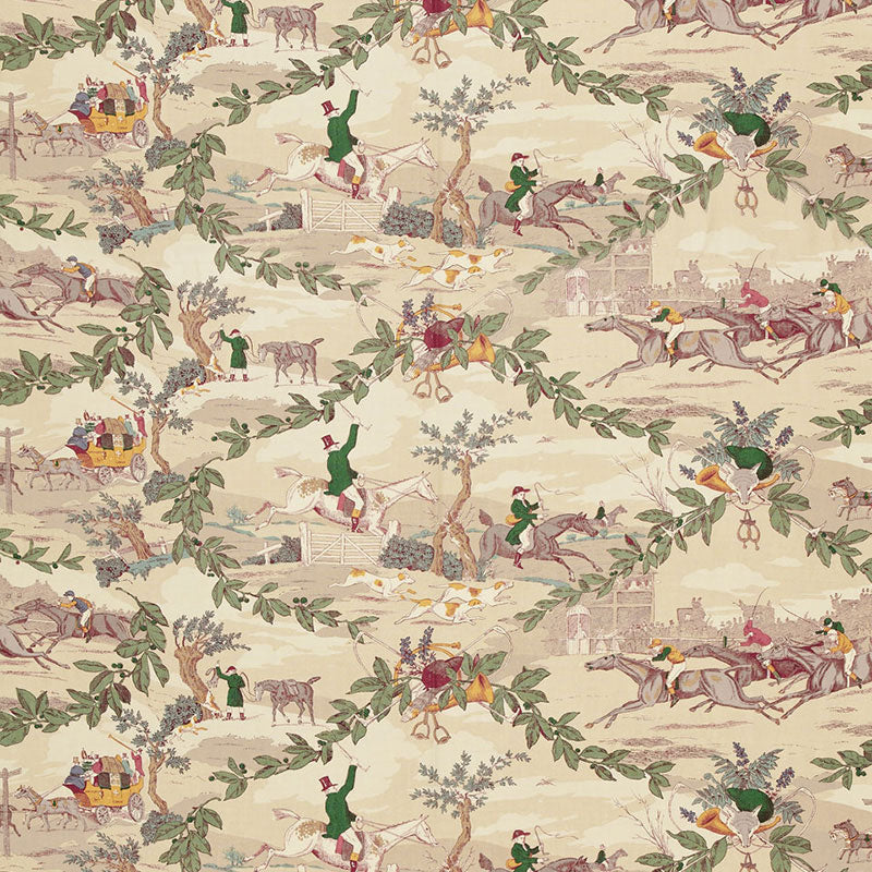Purchase 175140 | Aston Manor Print, Document - Schumacher Fabric