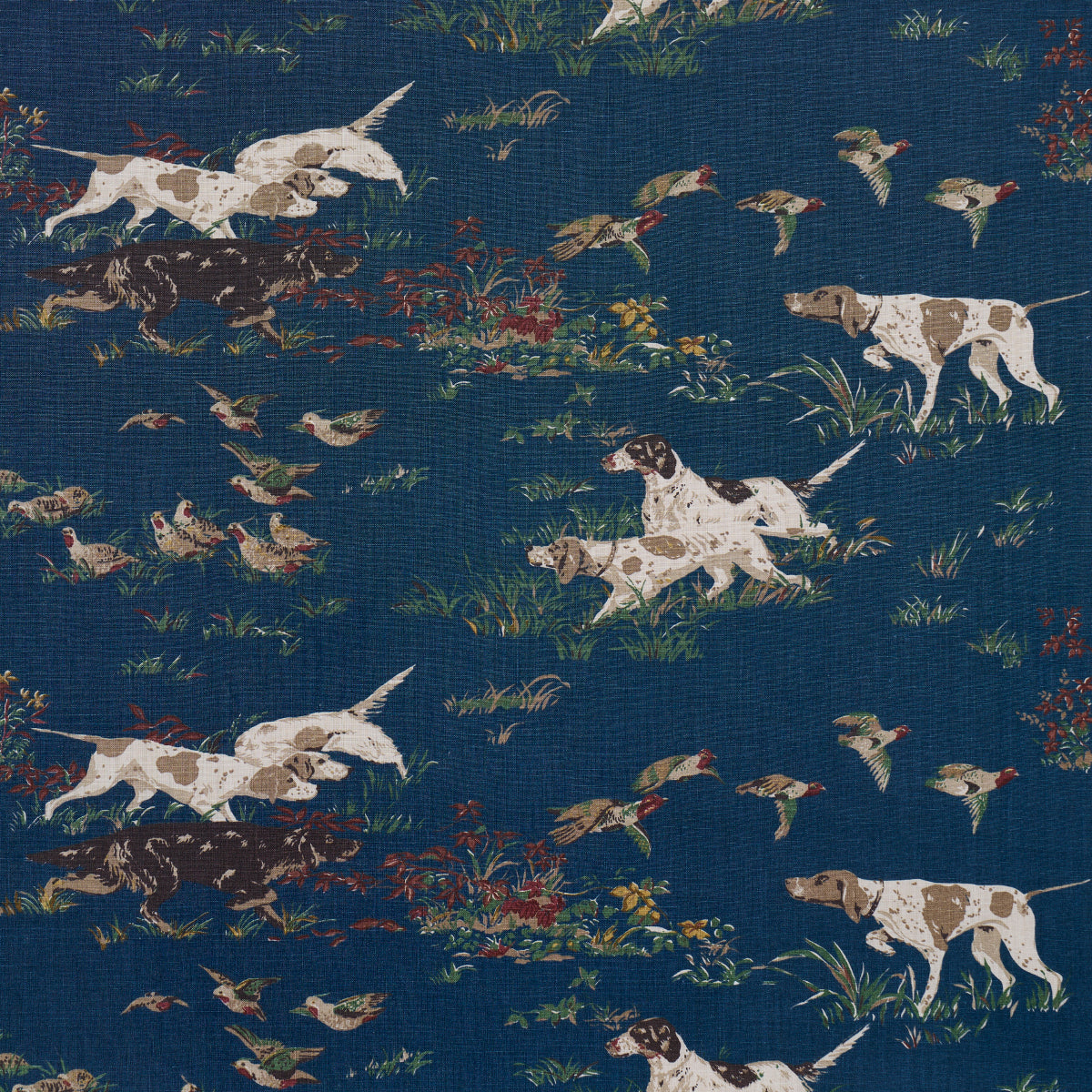 Purchase 175163 | Pointers, Indigo - Schumacher Fabric