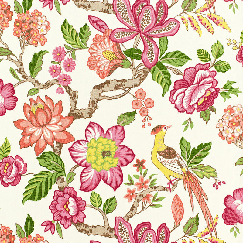 Save 175562 Huntington Gardens Multi by Schumacher Fabric