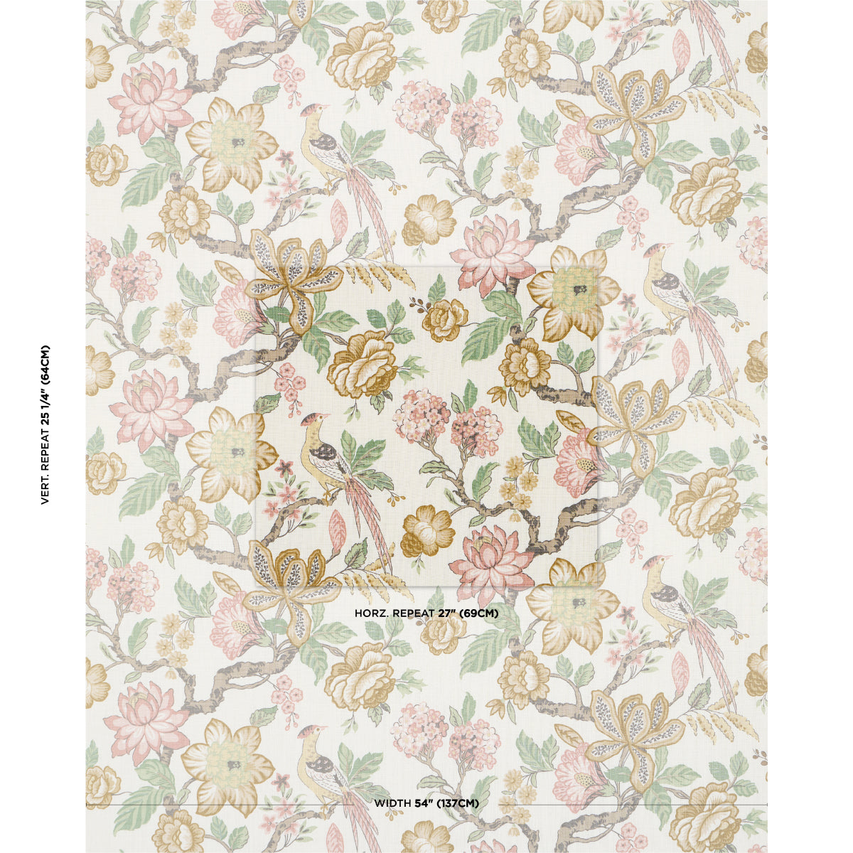 Purchase 175564 | Huntington Gardens, Petale - Schumacher Fabric