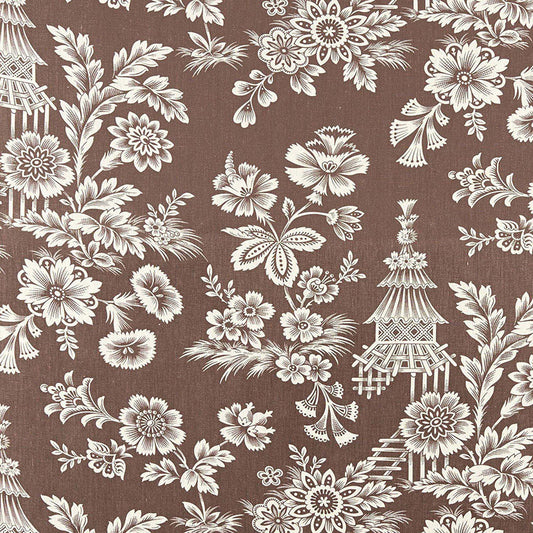Purchase 175753 Song Garden Cocoa by Schumacher Fabric