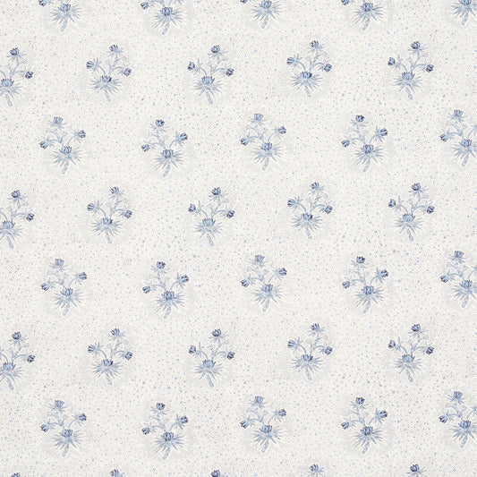View 175971 Cassis Floral Bleu by Schumacher Fabric