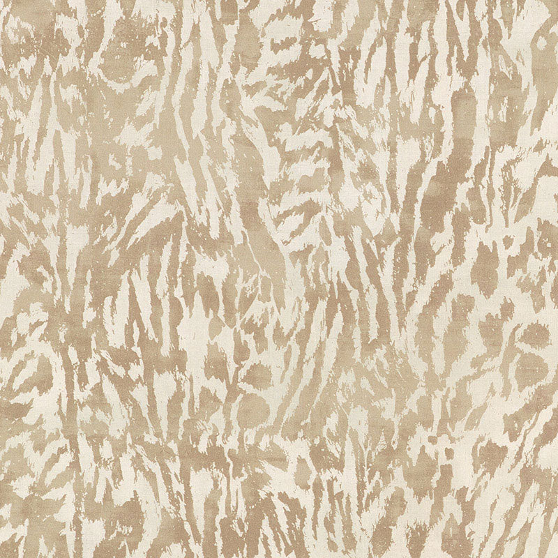 Save 175991 Feline Natural by Schumacher Fabric