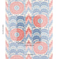 Purchase 176065 | Samarkand Ikat Ii, Chambray & Coral - Schumacher Fabric