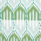 Purchase 176086 | Bukhara Ikat, Mineral And Leaf - Schumacher Fabric