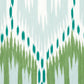Purchase 176086 | Bukhara Ikat, Mineral And Leaf - Schumacher Fabric