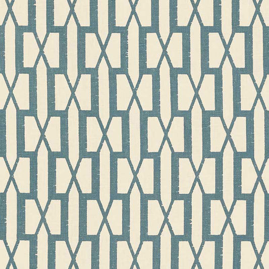 Search 176115 Belvedere Peacock Blue by Schumacher Fabric