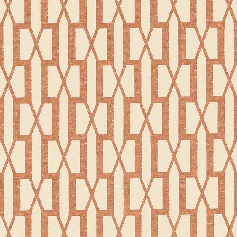 Find 176116 Belvedere Burnt Orange by Schumacher Fabric