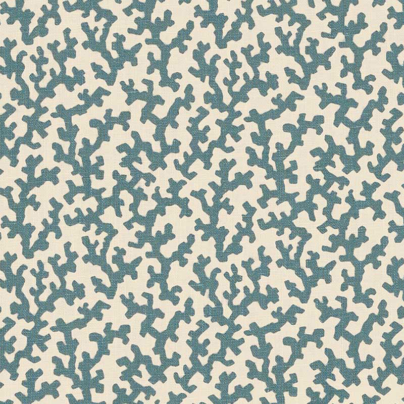 Find 176125 Folly Peacock Blue by Schumacher Fabric