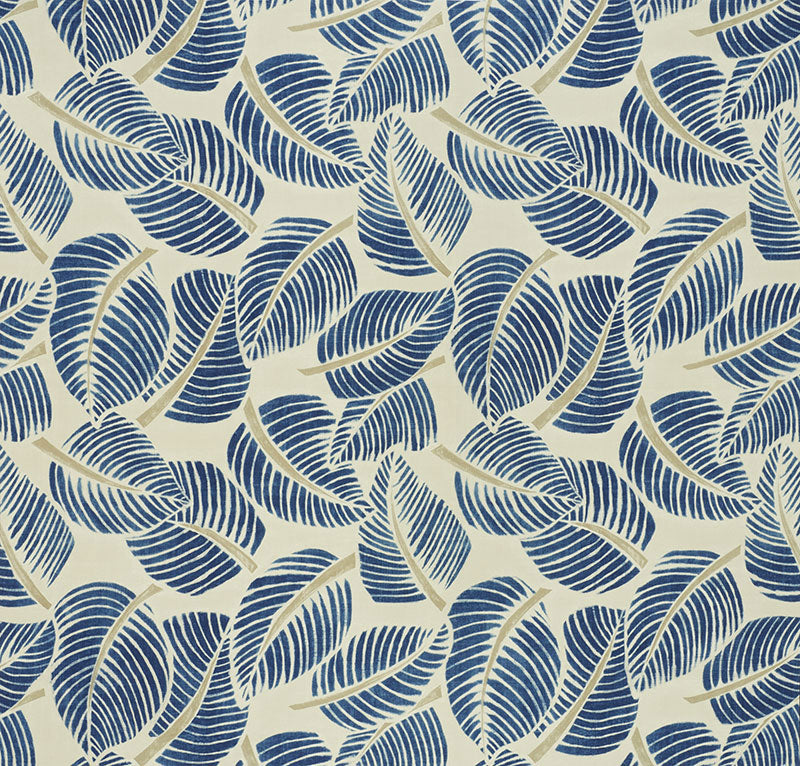 Search 176191 Costa Rica Indigo by Schumacher Fabric