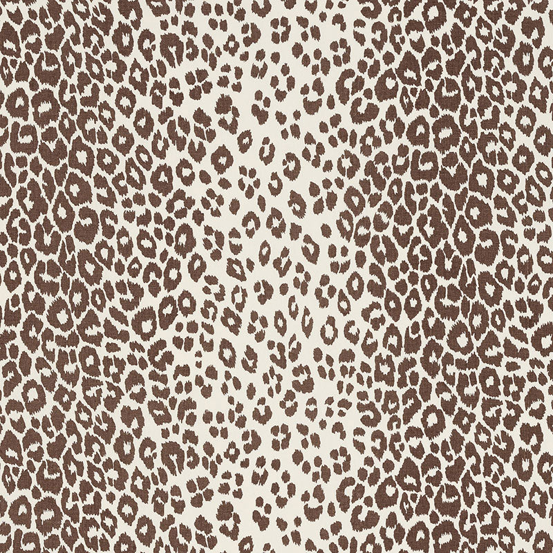 Find 176450 Iconic Leopard Brown by Schumacher Fabric