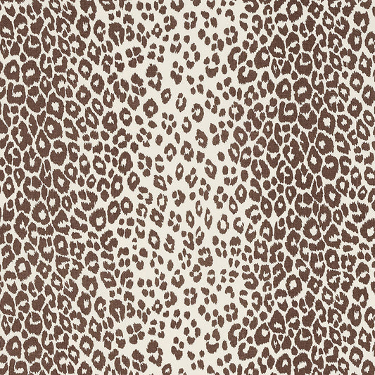 Find 176450 Iconic Leopard Brown by Schumacher Fabric