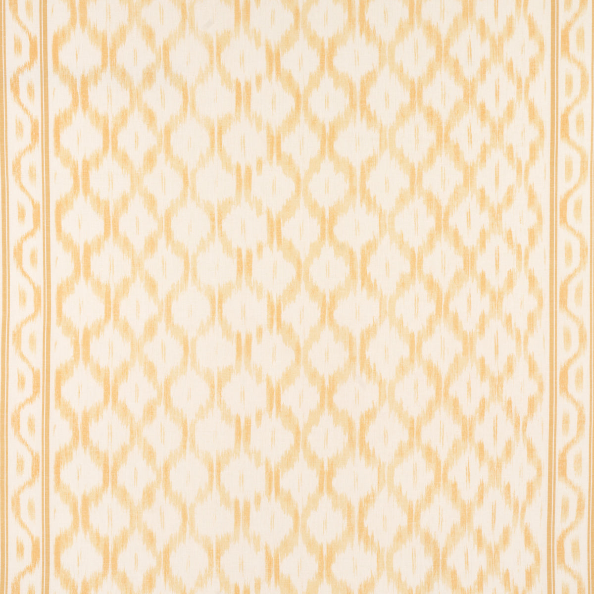 Purchase 176505 Santa Monica Ikat, Yellow by Schumacher Fabric