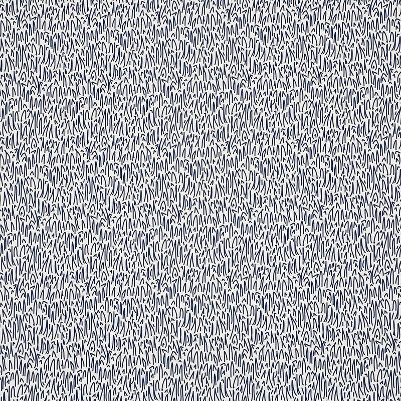 Buy 176601 Grass Ii Navy by Schumacher Fabric