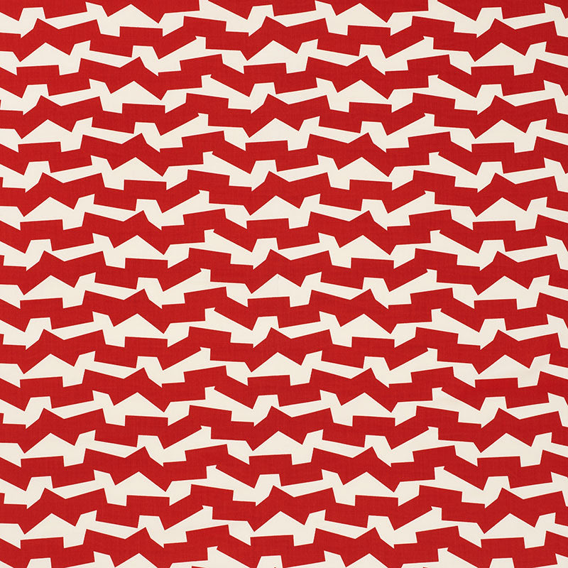 Acquire 176672 Jumble Ii Red by Schumacher Fabric