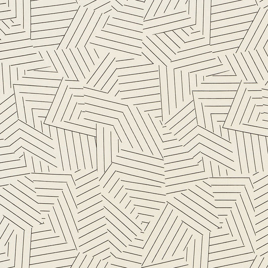 Purchase 176700 Deconstructed Stripe Ii Black by Schumacher Fabric