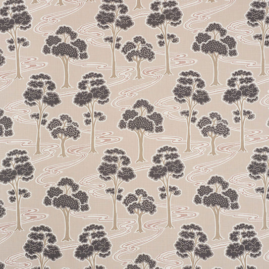 Looking 176740 Tree River Blush by Schumacher Fabric