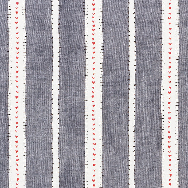 View 176942 Amour Charcoal by Schumacher Fabric