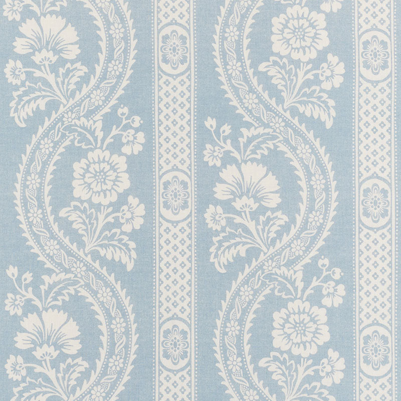 Shop 176950 Versailles Blue by Schumacher Fabric