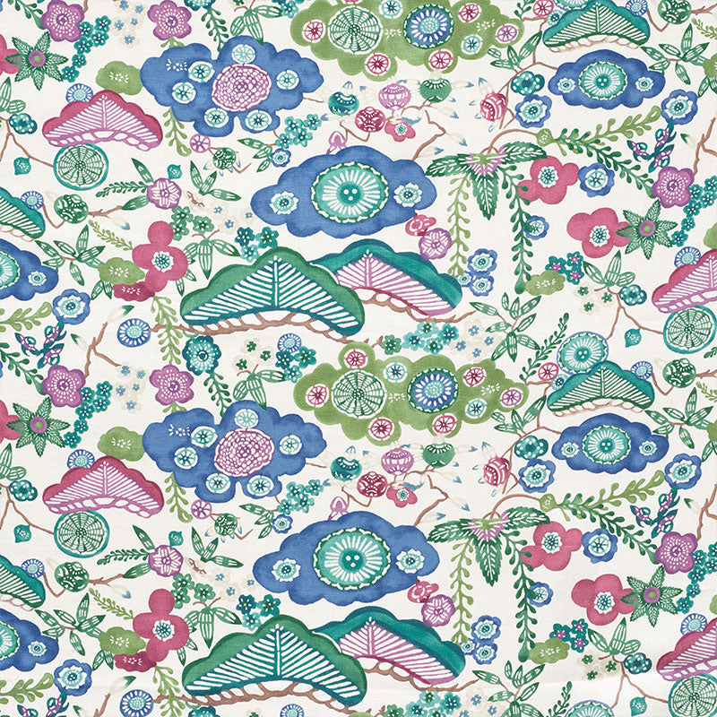 Find 177011 Yume Emerald by Schumacher Fabric