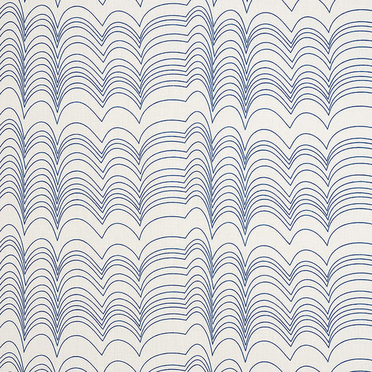 Select 177110 Richter Blue by Schumacher Fabric