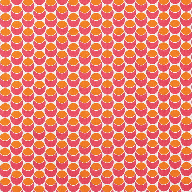 Order 177153 Buds Pink Orange by Schumacher Fabric