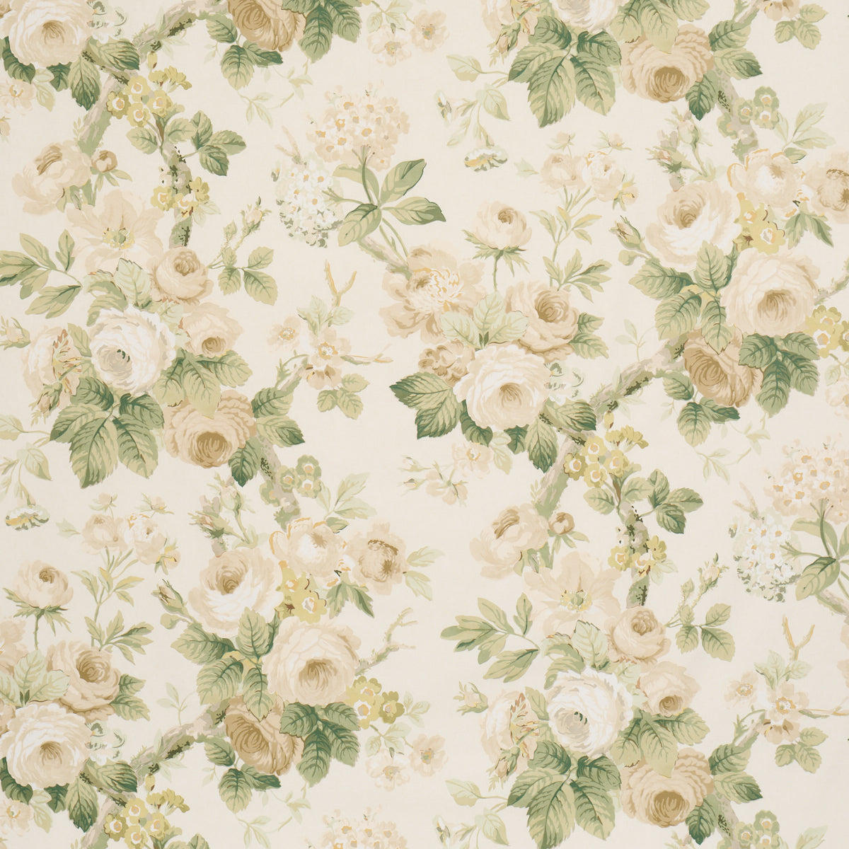 Purchase 177206 | Nancy Floral, Ivory - Schumacher Fabric