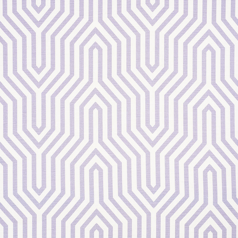 Purchase 177272 Vanderbilt Print Lavender by Schumacher Fabric