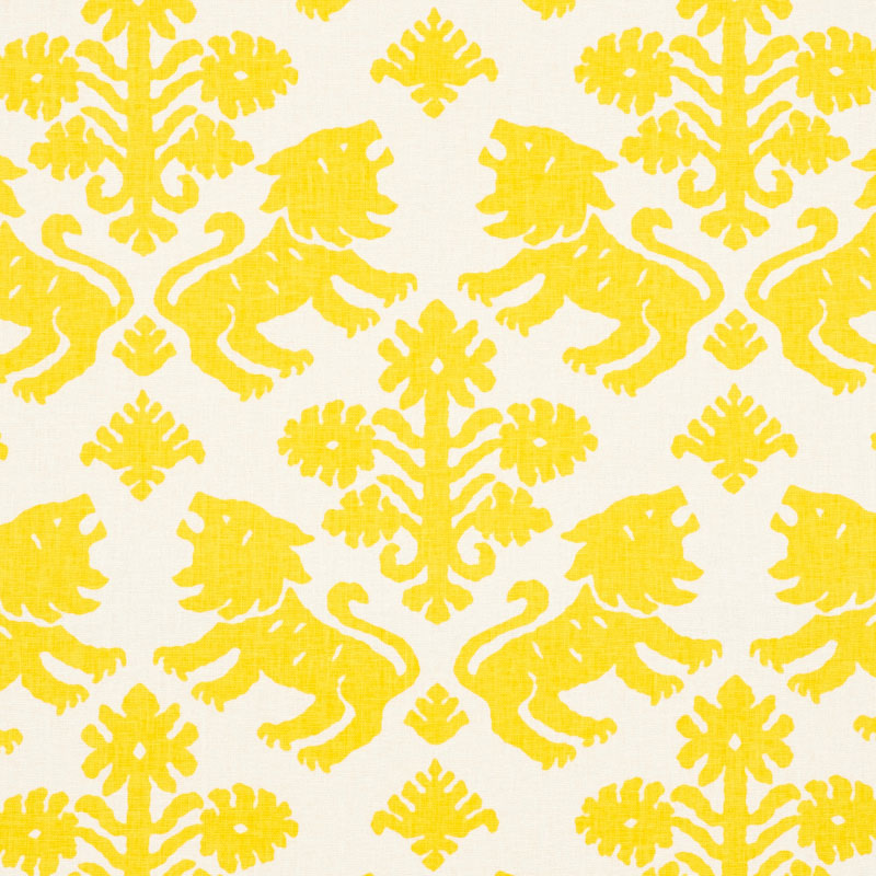 Select 177301 Regalia Yellow by Schumacher Fabric