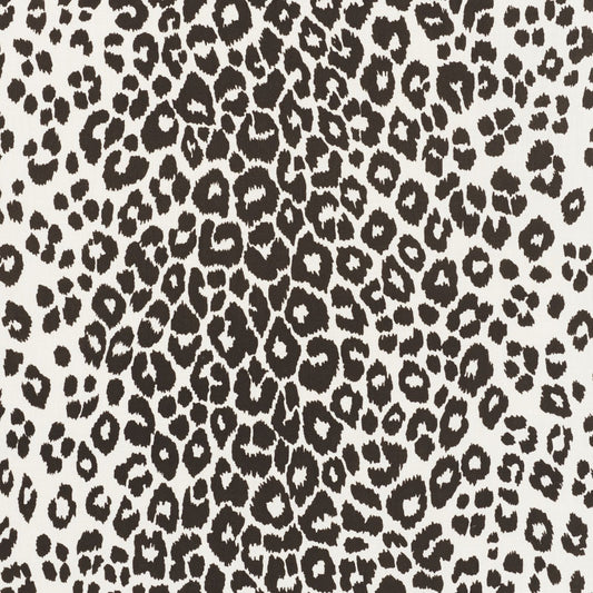 View 177324 Iconic Leopard Indoor/Outdoor Graphite by Schumacher Fabric