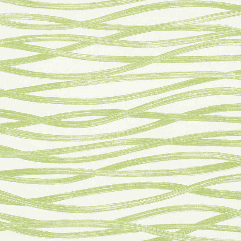 Purchase 177343 Brushstrokes Leaf by Schumacher Fabric