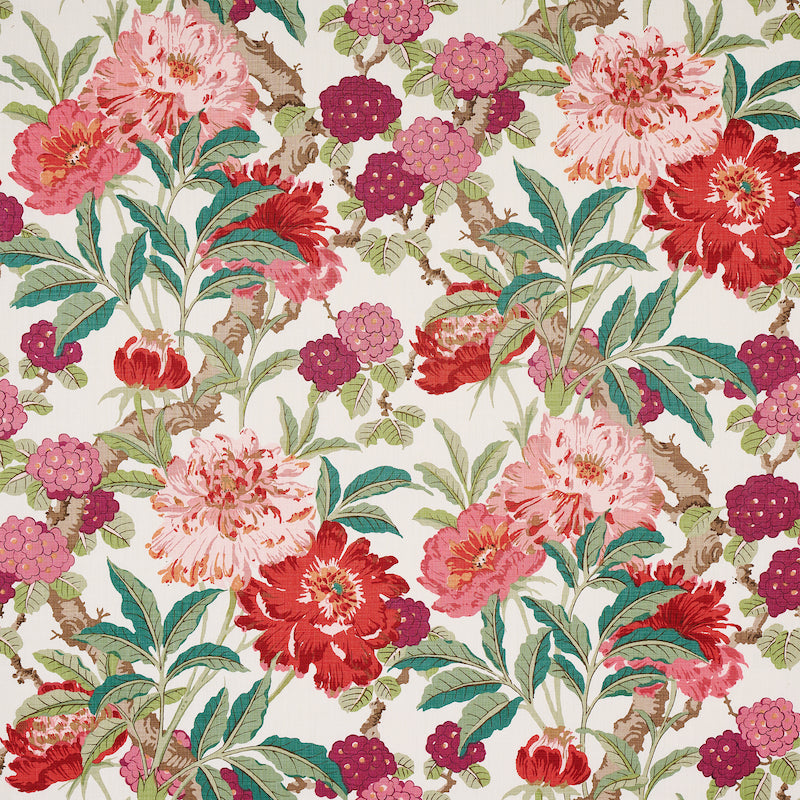 Order 177392 Enchanted Garden Fuchsia by Schumacher Fabric