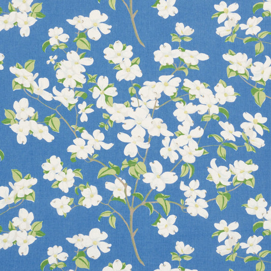 Search 177411 Blooming Branch Blue by Schumacher Fabric