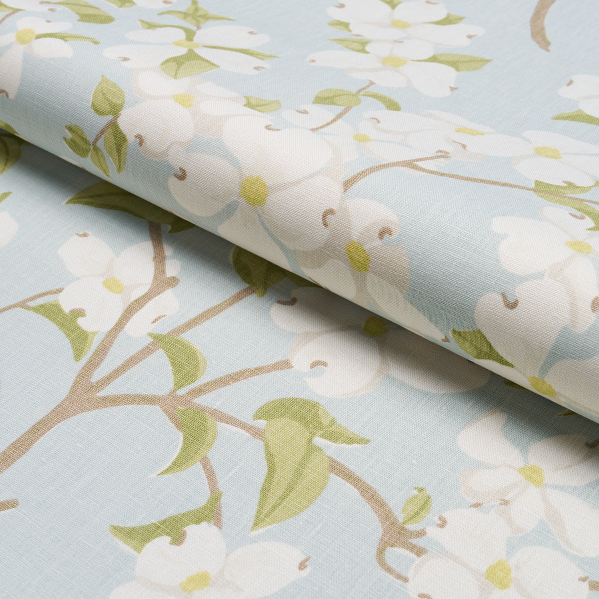 Purchase 177413 | Blooming Branch, Sky - Schumacher Fabric