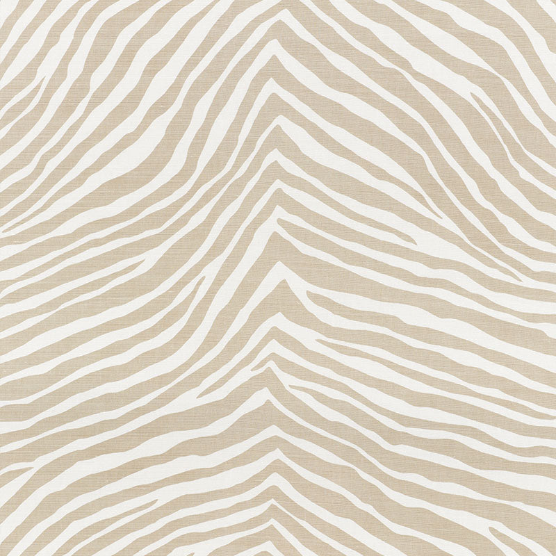 Purchase 177442 Iconic Zebra Natural by Schumacher Fabric
