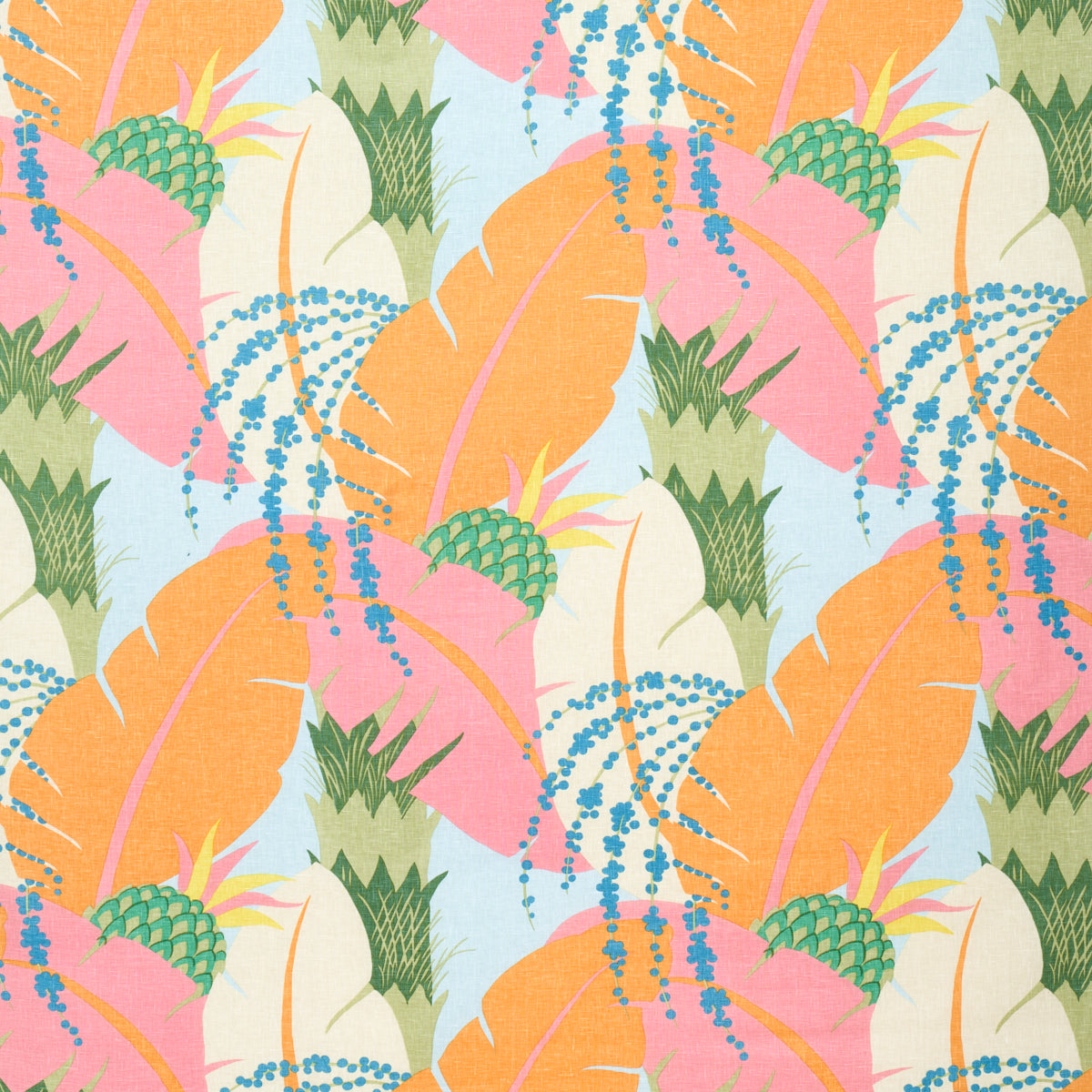 Buy 177540 Ananas Tropical by Schumacher Fabric