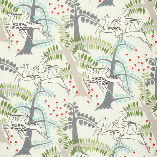 Order 177571 Antelopes Ivory by Schumacher Fabric