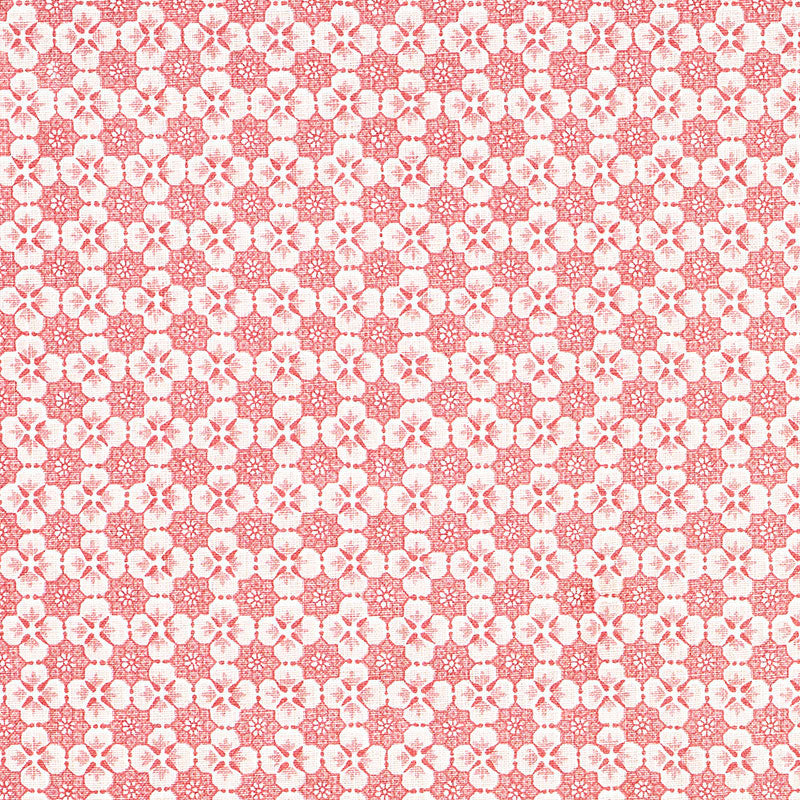 Save 177602 Palisades Floret Pink by Schumacher Fabric