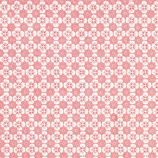 Save 177602 Palisades Floret Pink by Schumacher Fabric