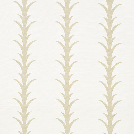Shop 177630 Acanthus Stripe Sand by Schumacher Fabric