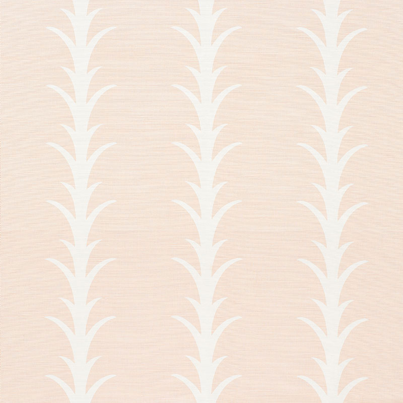 Acquire 177634 Acanthus Stripe Blush by Schumacher Fabric