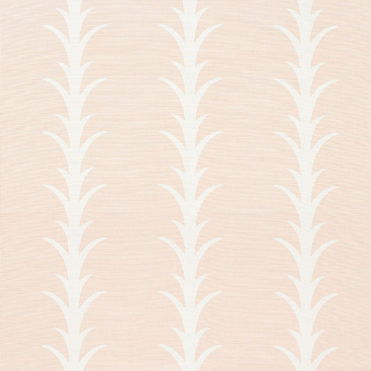 Acquire 177634 Acanthus Stripe Blush by Schumacher Fabric