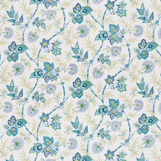 Order 177681 Emperor'S Vine Peacock by Schumacher Fabric