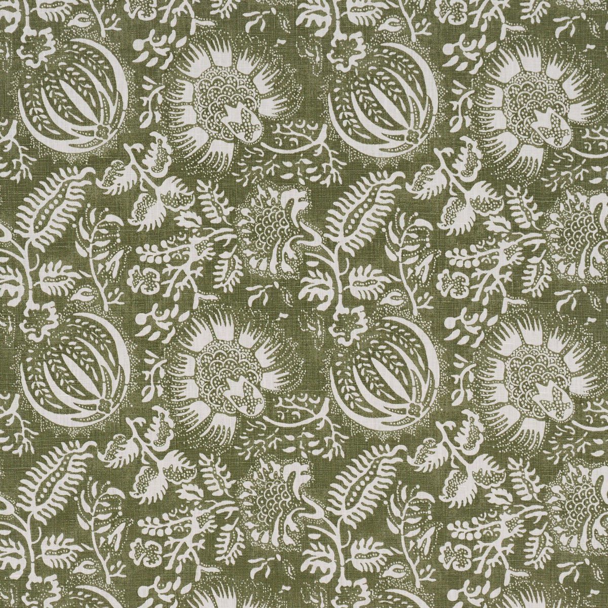 Purchase 177695 | Pomegranate Print, Olive - Schumacher Fabric