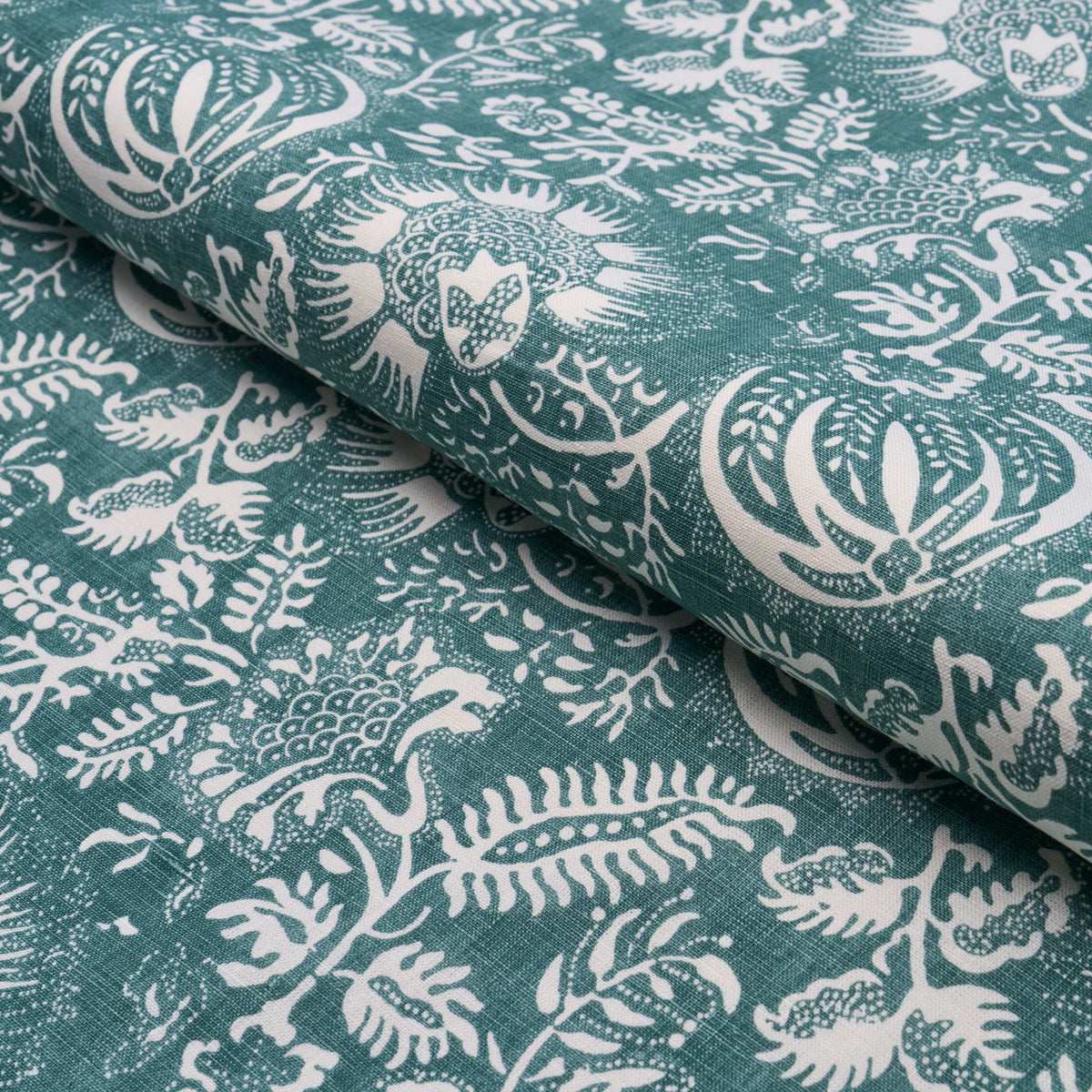 Purchase 177696 | Pomegranate Print, Peacock - Schumacher Fabric